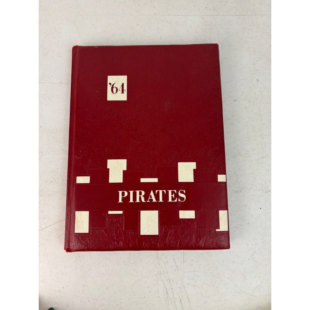 1964 El Vaquero Gillett Junior High School Yearbook Kingsville Texas Signed